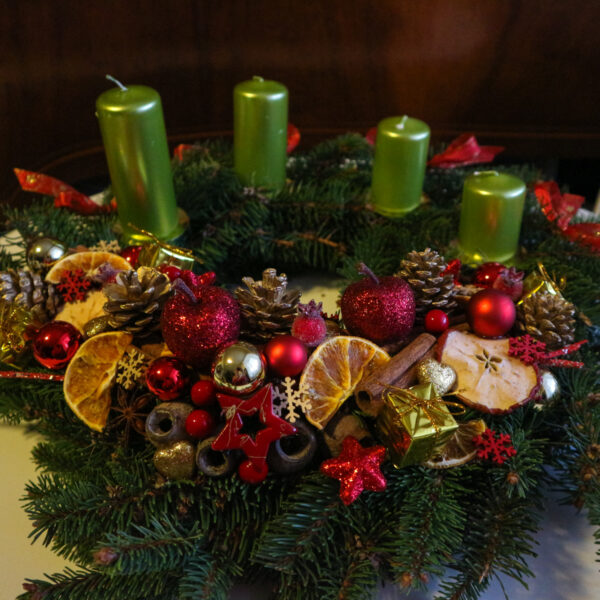 Luxusní adventní věnec - Image 3